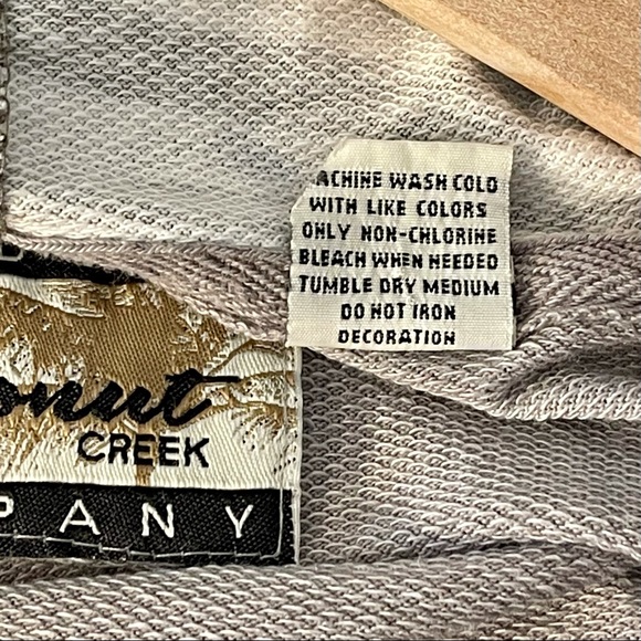 Perdido Key Florida Grey Terry Sweatshirt size L - Picture 8 of 10